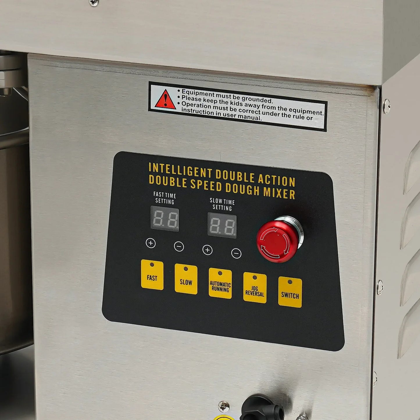 110V Pizza & Bakery Dough Kneading Machine – Food Mixer & Dough Blender