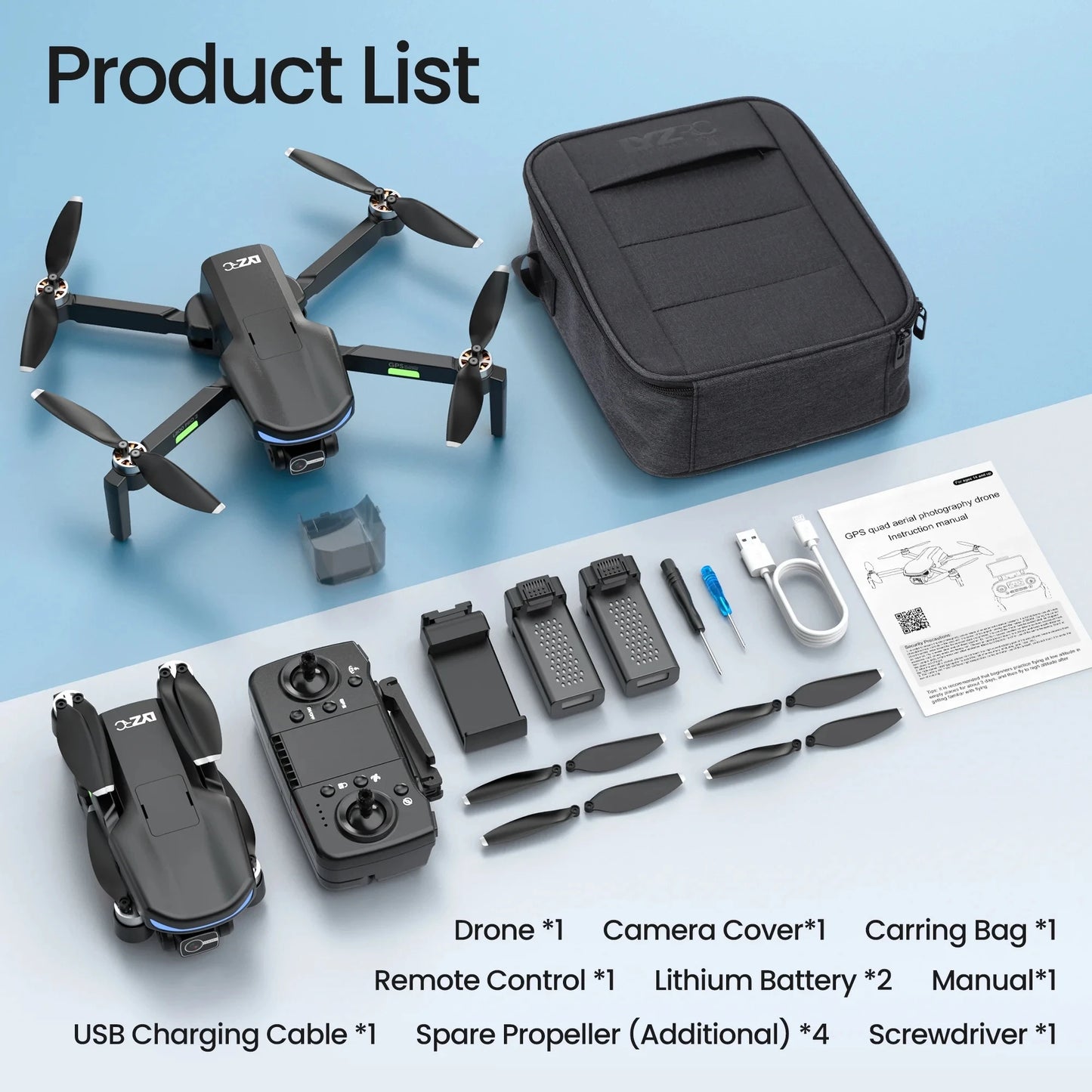 NBD GPS Drone with 4k Camera for Adults 5G WiFi Transmission EIS Technology Camera Brushless Motor Professional Drone