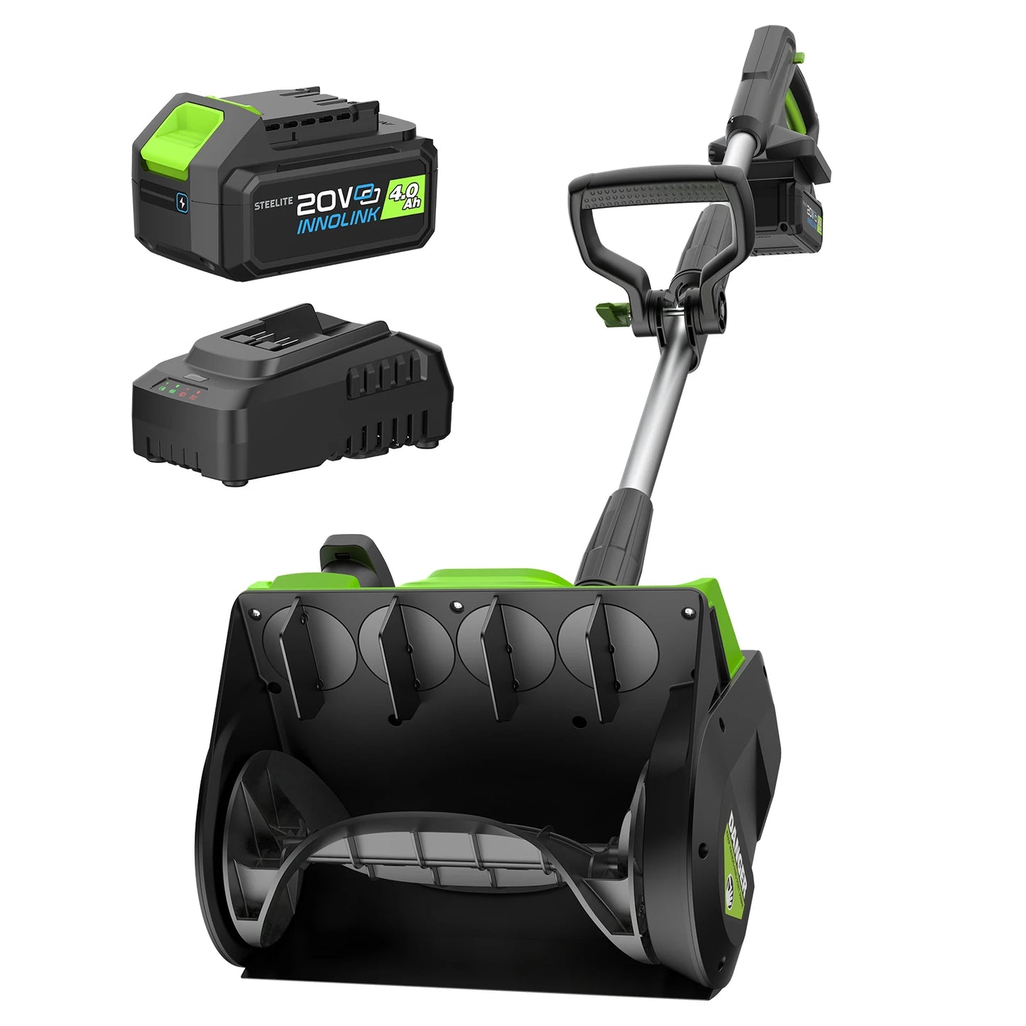 Deli Cordless Snow Blower Shovel 42V Batteries Included