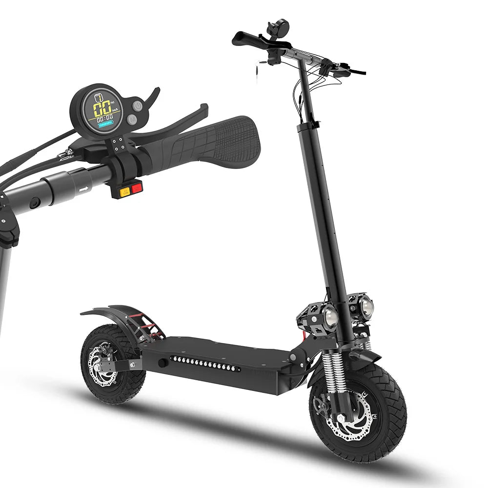 45MPH & 50 Miles Dual Motors 3200W 60V Electric Scooter Adults with/without Lock Long Range Foldable 2 Wheels Commuter Scooter