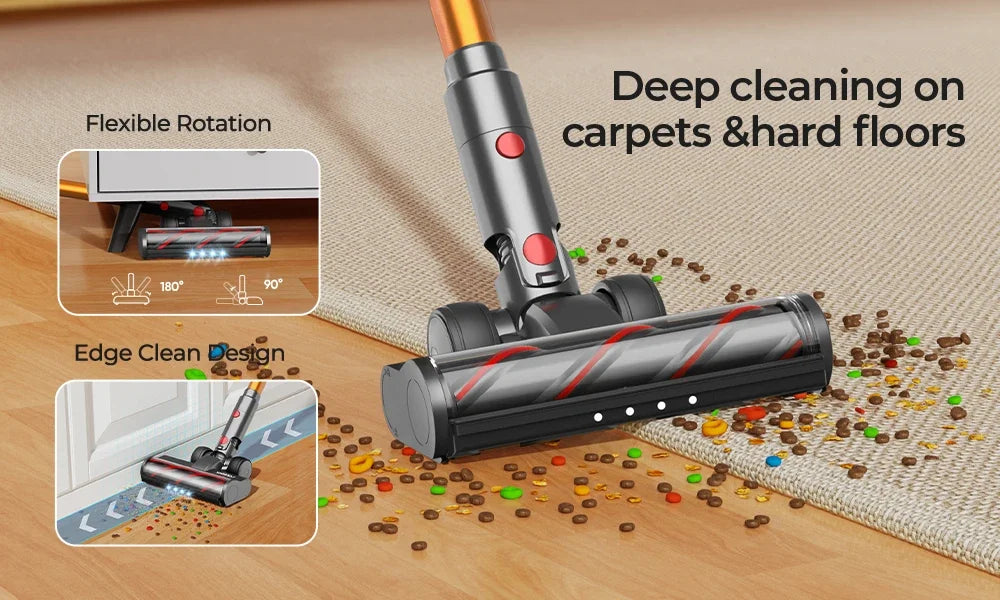 For Original Laresar V7 Vacuum Cleaner Floor Brush of Laresar V7 Accessory does not include a brush