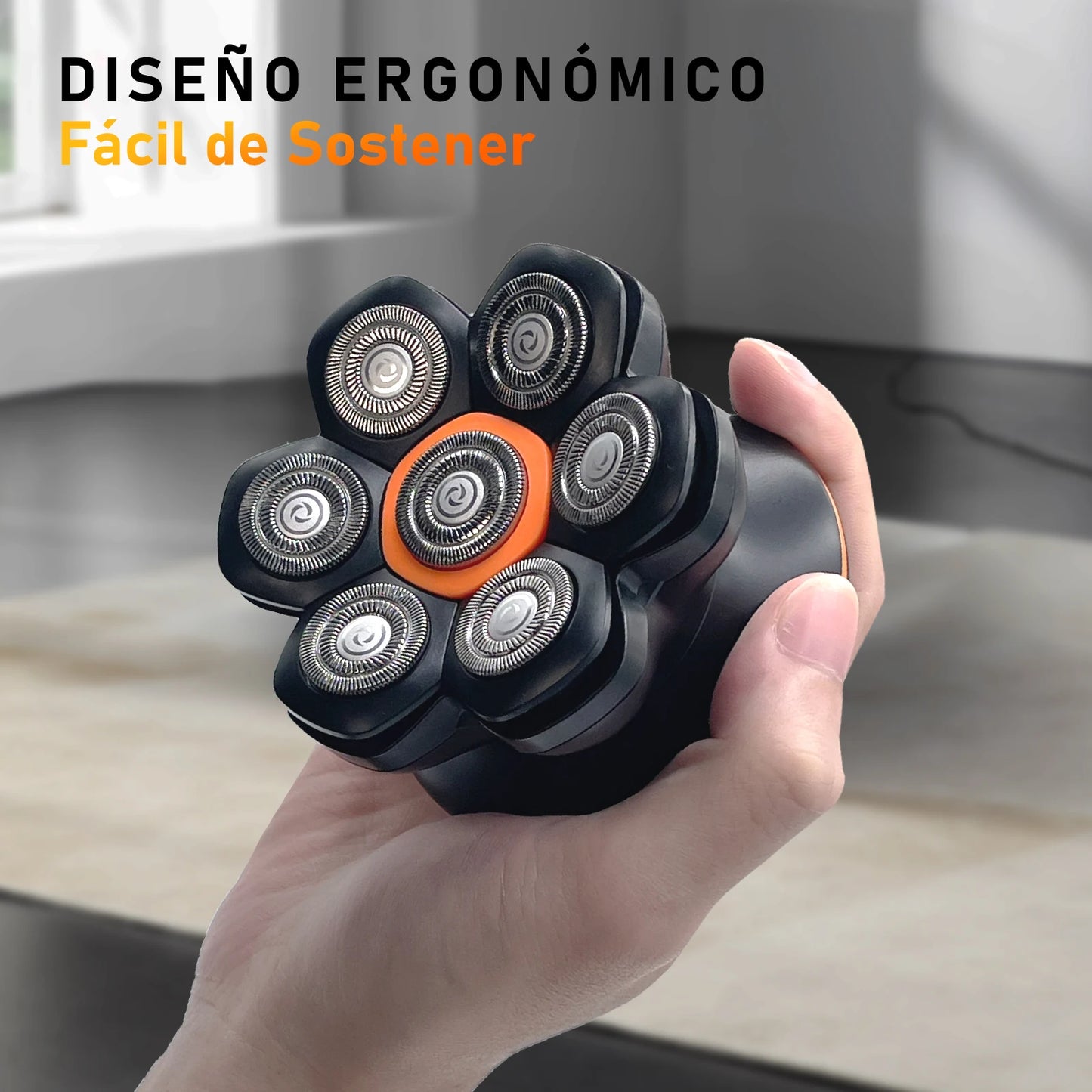 MAXGROOM 7D Head Shaver for Bald Men IXP6 Waterproof USB Rechargeable Electric Hair Trimmer Beard Floating Blade Magnetic Razor