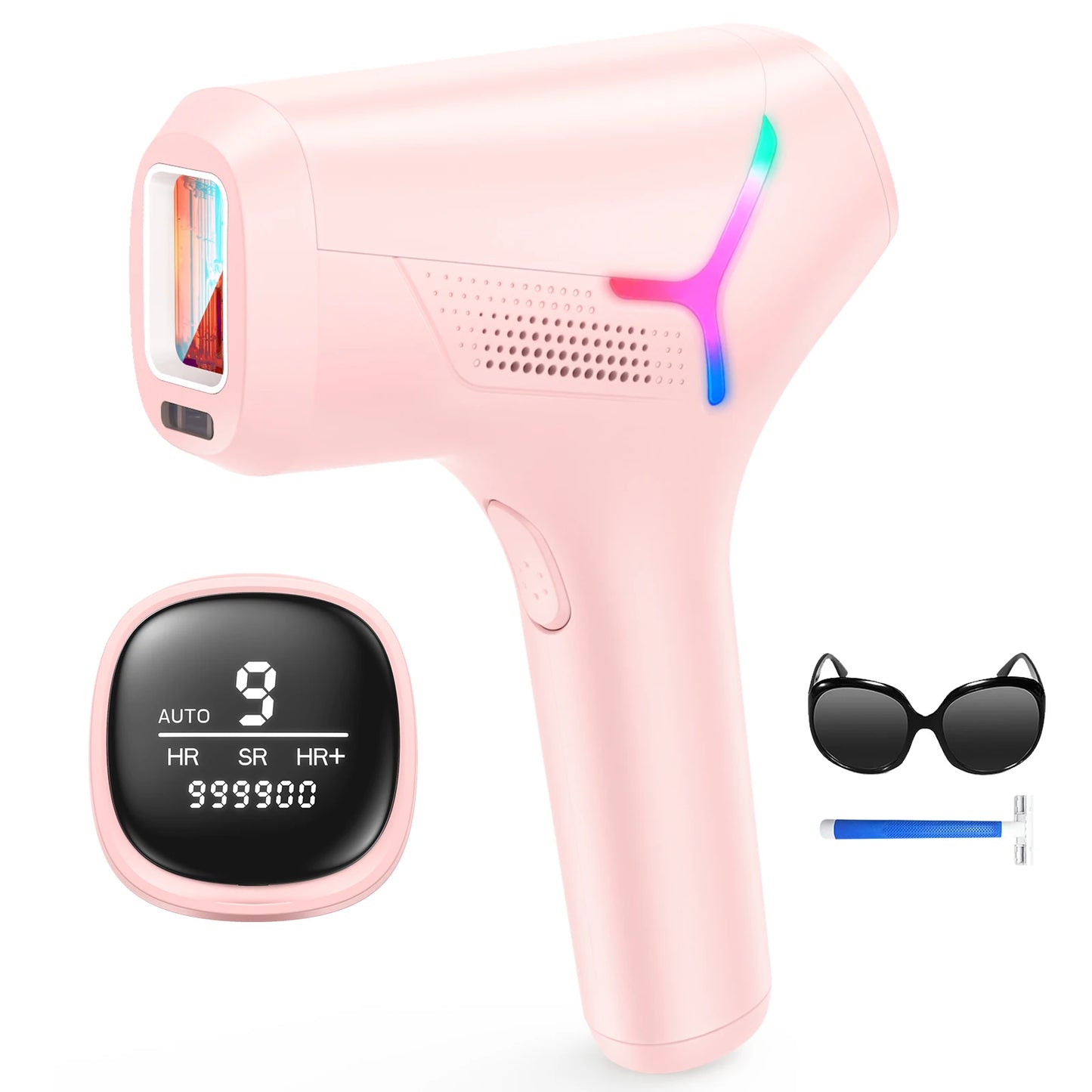 Laser Hair Removal 0.1S/flash 999900+ 22J IPL Hair Remover 3 Modes Body Face Bikini Home Treament Laser Epilator for Women Men