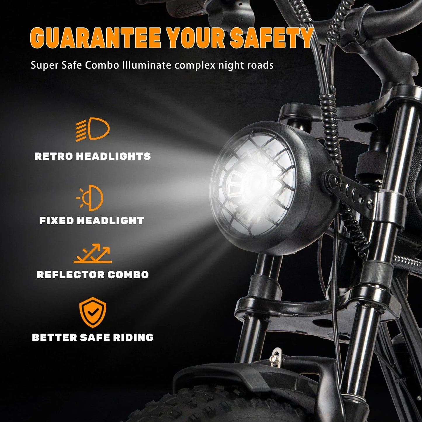 Electric Bike for Adults 1500/2000W 30/37MPH 48V-52V 50-80Miles Electric Motorcycle 20"Fat Tire Dirt Bike Shimano 7-Speed E-Bike