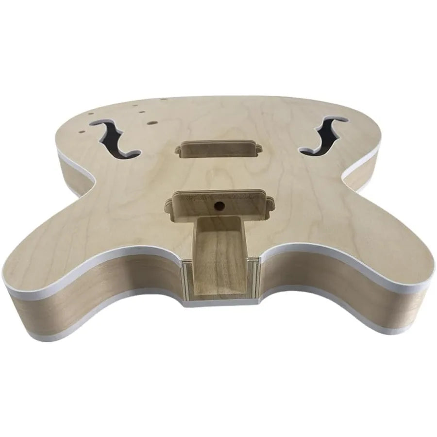 DIY Electric Guitar Kit with Mahogany Body and Neck Rosewood Fretboard 6String Guitar Building Set Featuring All Necessary Comp