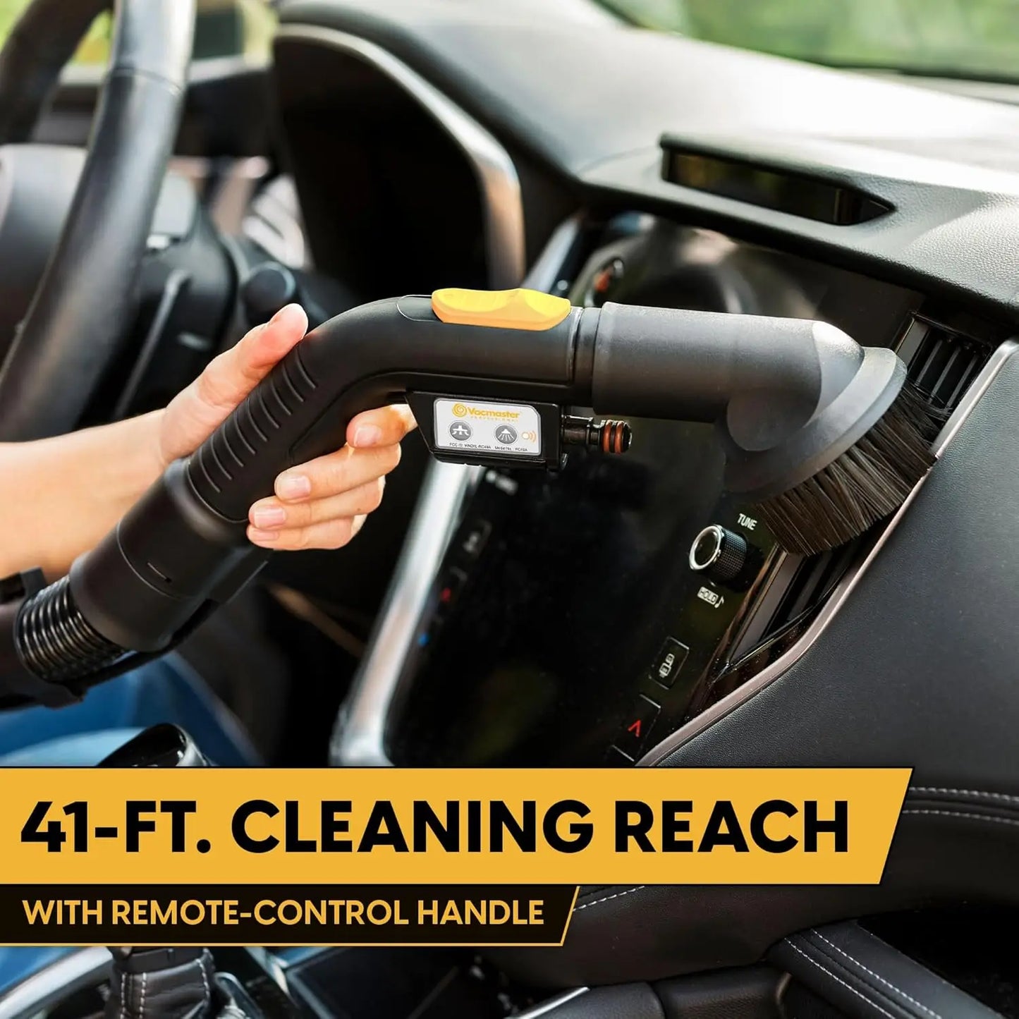 8-Gallon Wet/Dry Vacuum Cleaner with 5.5 HP, Shampoo Function for Carpets and Upholstery