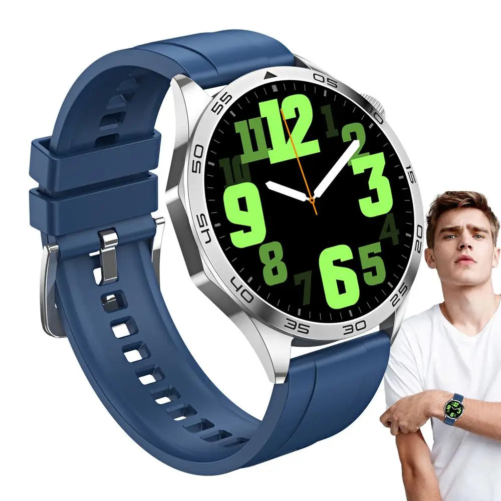 Heart Rate Monitor Watch Men Touch Smartwatch Fitness Watch 100 Sport Modes Wireless Charging Gps Ip69 Waterproof Smartwatch