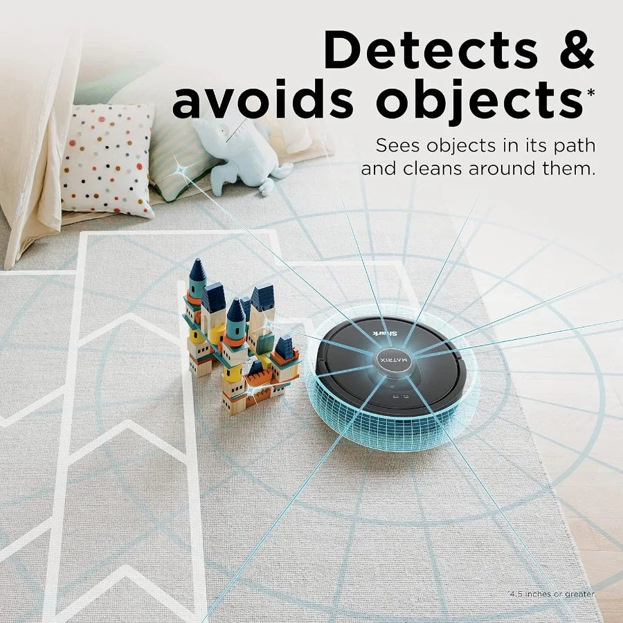 R-RV2310 Matrix Robot Vacuum for Carpets and Hardfloors with Self-Cleaning Brushroll and Precision Mapping Certified Renewed