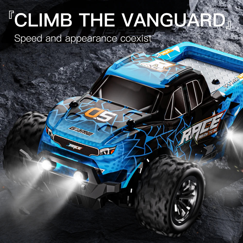 2.4G RC Cars Remote Control Car Drift High Speed With LED Light Children's Off-roadremote Outdoor Control Model Car Toys Gifts