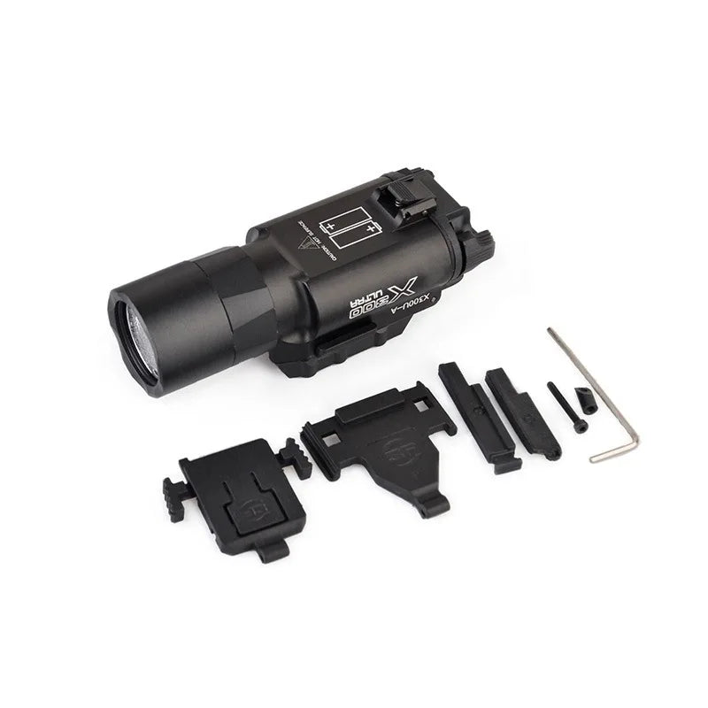 Metal Tactical X300U-B Weaponlight Rifle Hunting Flashlight Fit 20mm Rail US