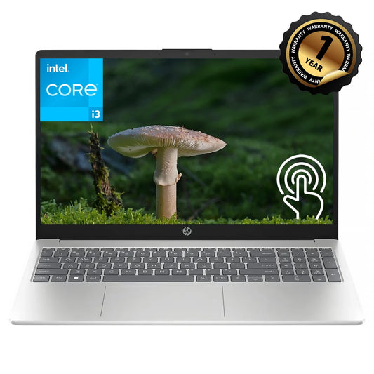 HP 15.6" HD TouchScreen Business Laptop, Intel Core i3-1315U, 32GB DDR4 RAM, 2TB SSD, Wi-Fi 6, Windows 11 Home, Natural Silver