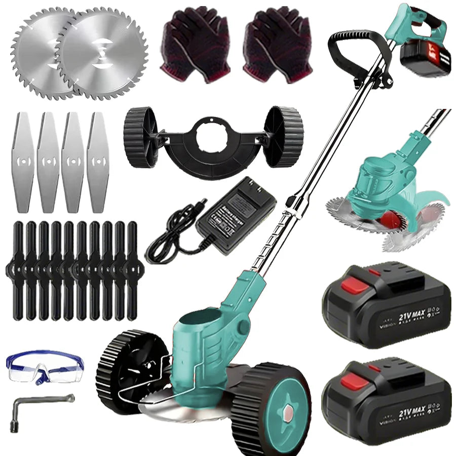Lawn Care Cordless Trimmer And Leaf Blower Combo Kit