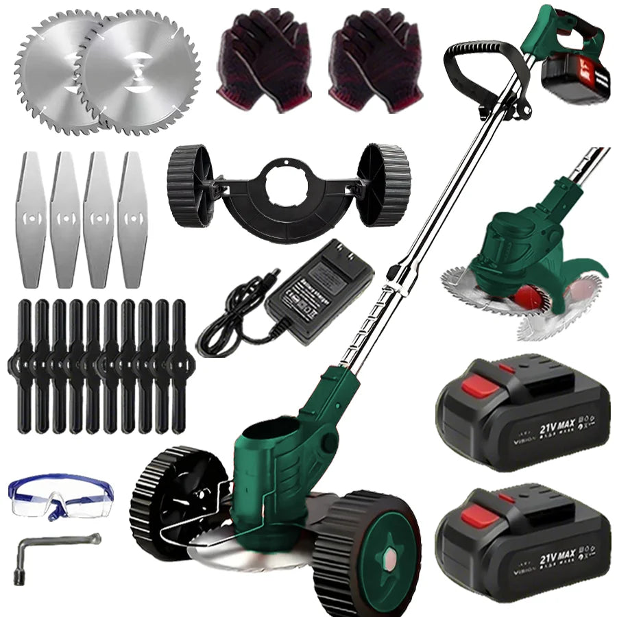Lawn Care Cordless Trimmer And Leaf Blower Combo Kit
