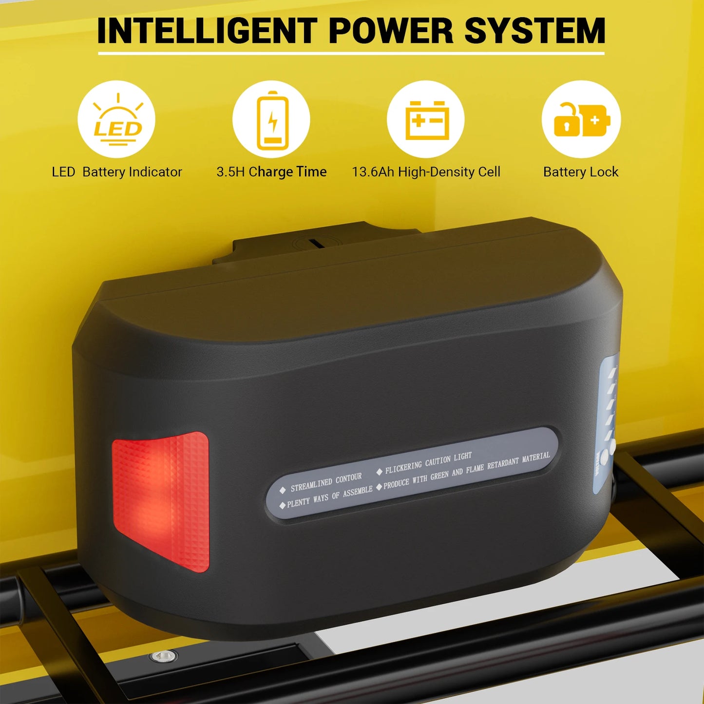 Electric Stair Climbing Dolly Electric Stair Climbing Hand Truck 485lb Max Load Capacity 3 Mode Folding Stair Climber Hand TrucK