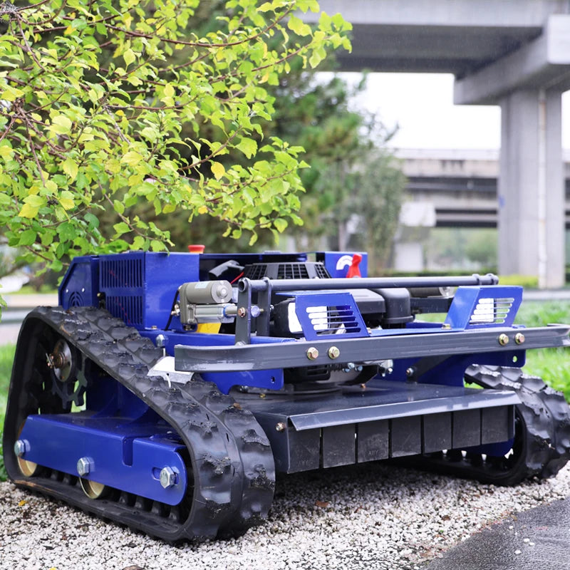 AIWEIYA Remote Control Lawn Mower RC Crawler Tracked