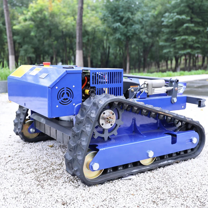 AIWEIYA Remote Control Lawn Mower RC Crawler Tracked