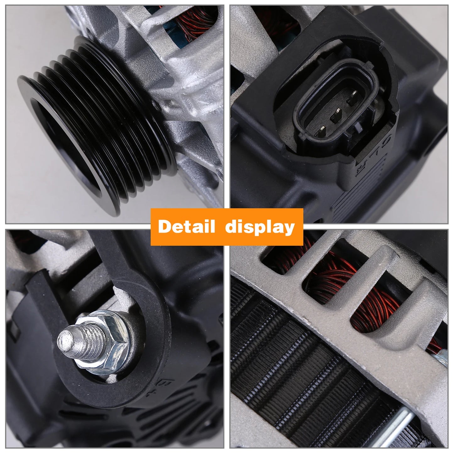 For 2012-2017 Hyundai Accent Veloster For Kia Rio 1.6-liter AC generator 37300-2B300 13209