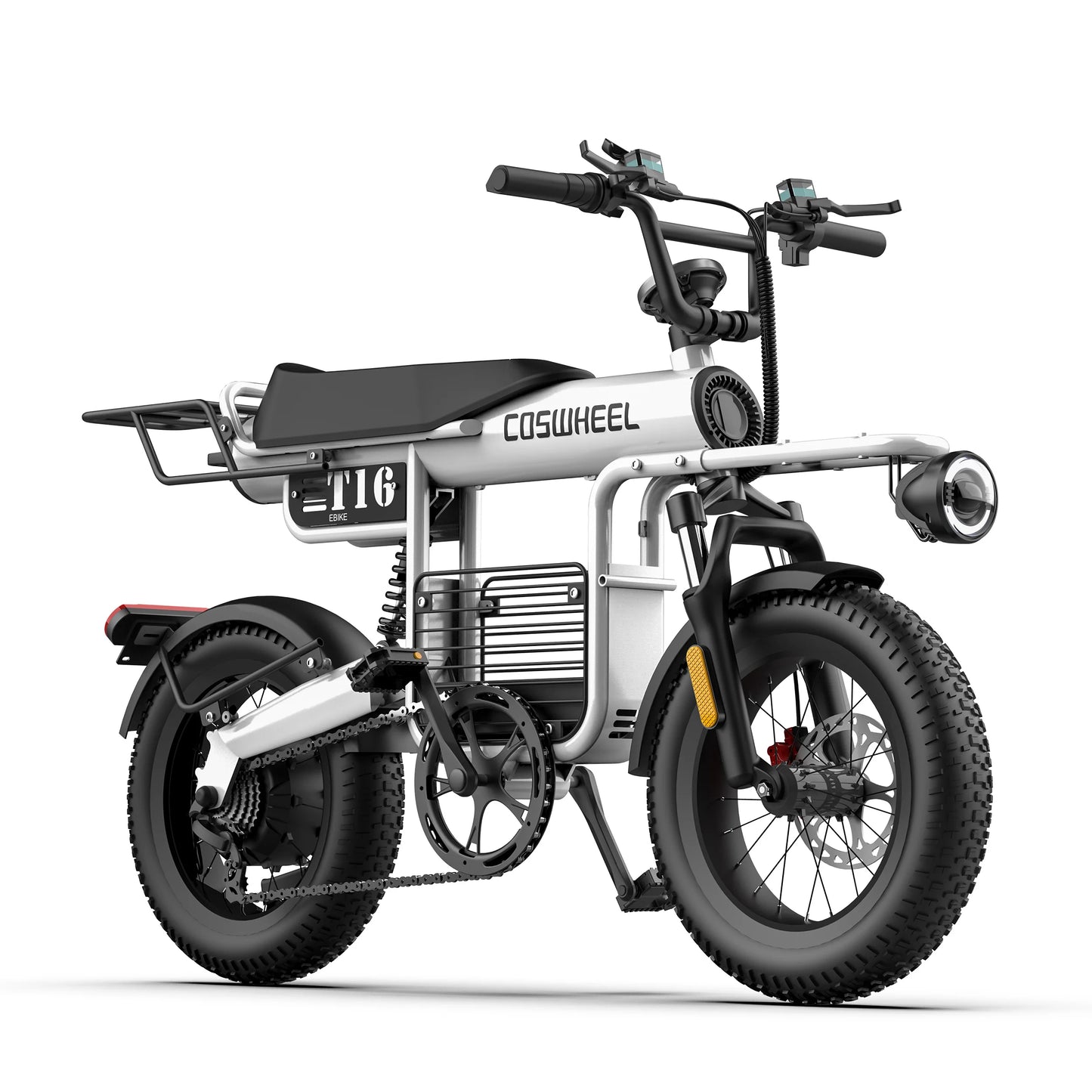 Coswheel T16 adult E-bike 1000W 48V20Ah battery commute Electric Bike,16-inch Fat Tire E-Mountain bike