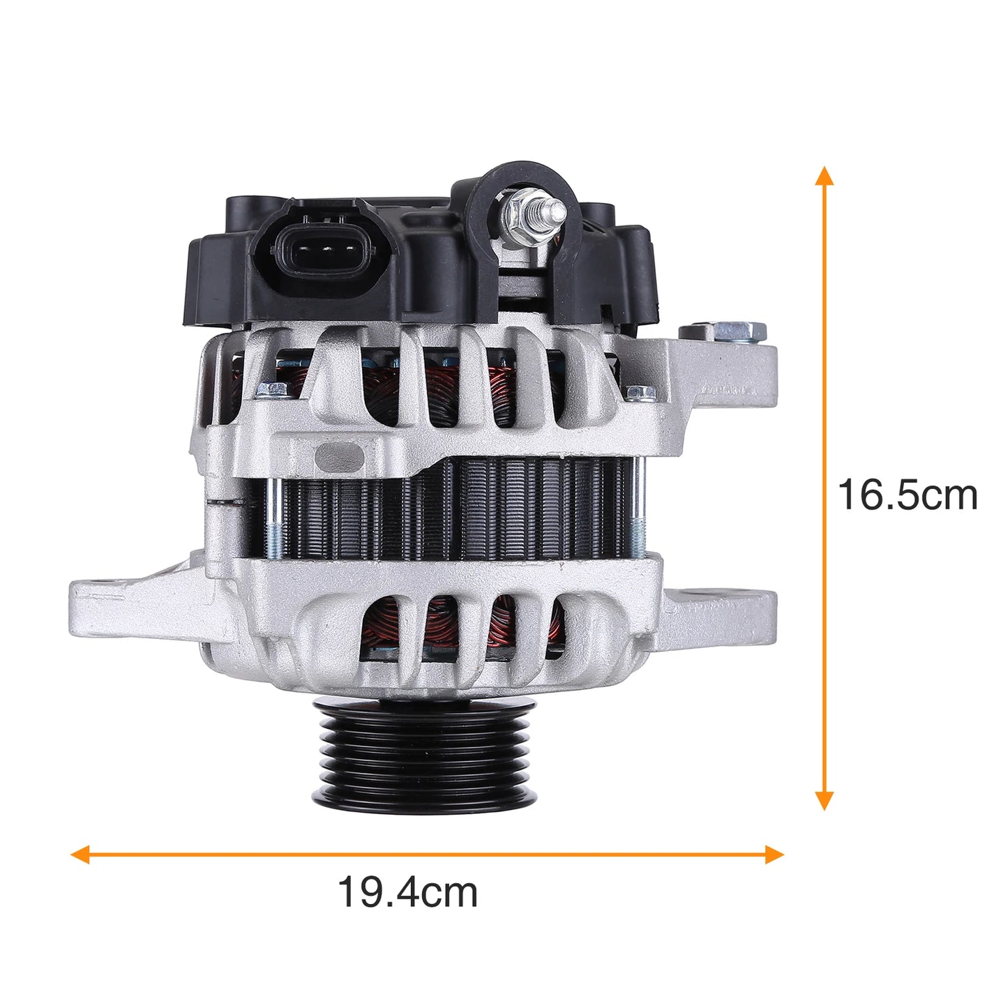 For 2012-2017 Hyundai Accent Veloster For Kia Rio 1.6-liter AC generator 37300-2B300 13209