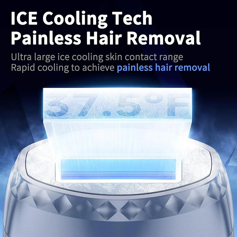 MLAY Laser Epilator T18 For Women And Men Home Use IPL Hair Removal Device Original Unlimited Flashes Lce Painless Machine