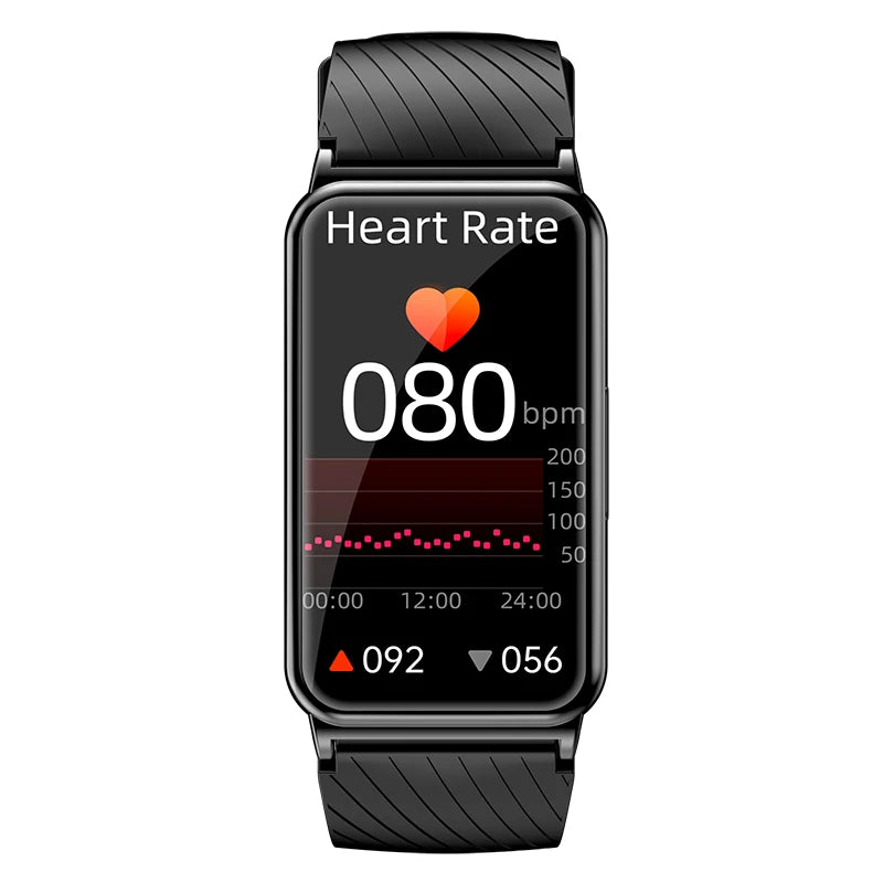 2025 New Smart Watch For Men Women 1.47'' ECG Heart Rate Alert Blood Pressure SpO2 Sleep Monitor Fitness Tracker Sports Watch
