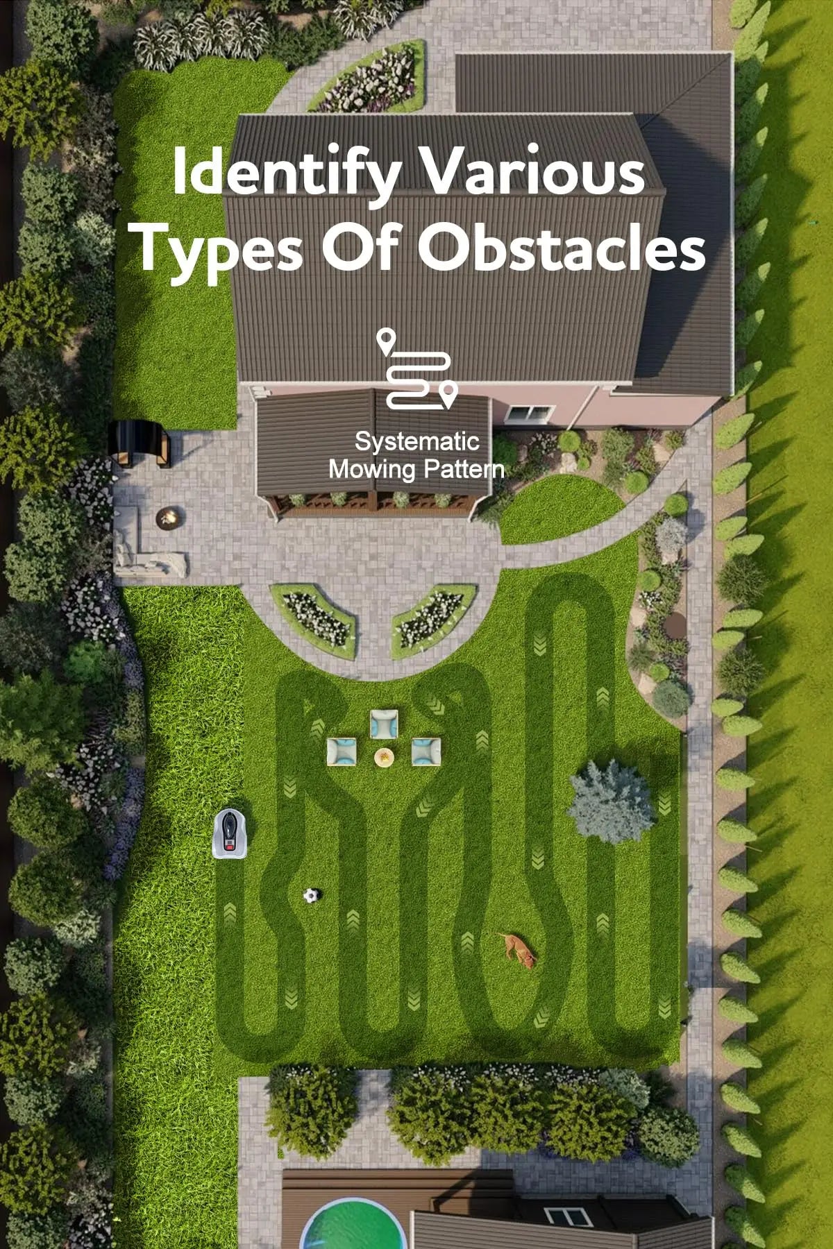 Novabot N1000 Robot Lawn Mower With AI Mapping App