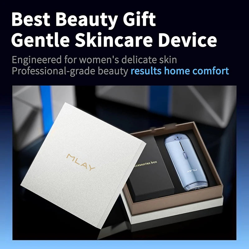 MLAY Laser Epilator T18 For Women And Men Home Use IPL Hair Removal Device Original Unlimited Flashes Lce Painless Machine