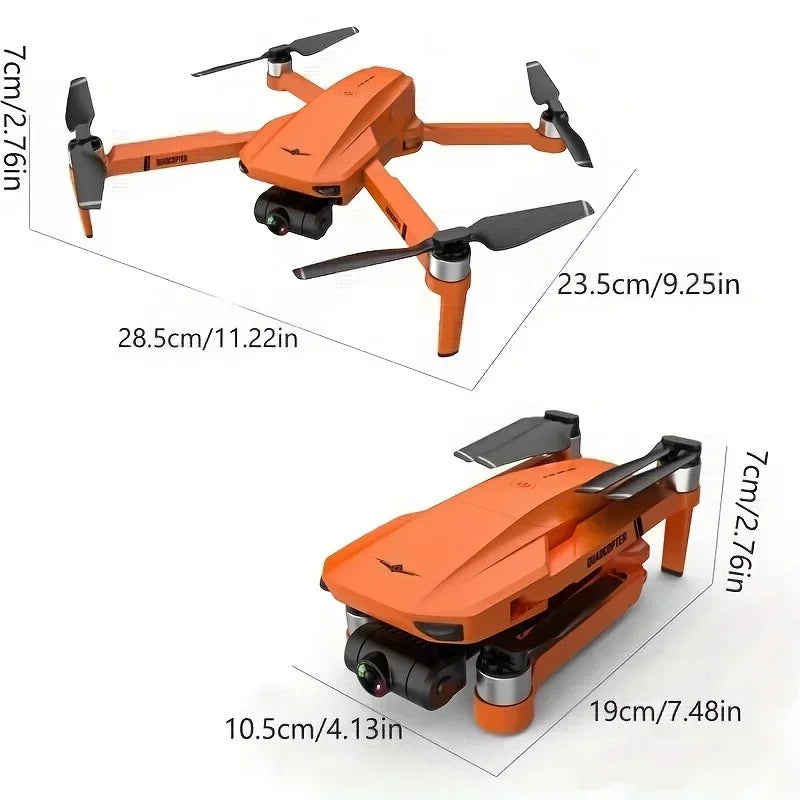 KF102 4K HD GPS Drone with Dual Camera 2-Axis Gimbal Optical Flow WiFi FPV, Foldable Quadcopter Toy for Aerial Photography