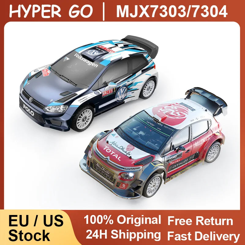 HYPER GO MJX 7303 7304 1/7 Blushless Remote Contorl Car High Speed Drift Off-load 4WD RC Car RC Car For Gifts