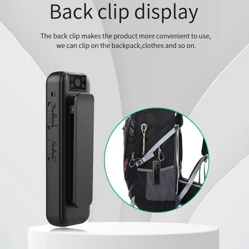 Digtal Body Mini Camera Hd Camera Cs07  Video Audio Portable Recorder 1080P Lens Law Enforcement Recorder Outdoor Versatile