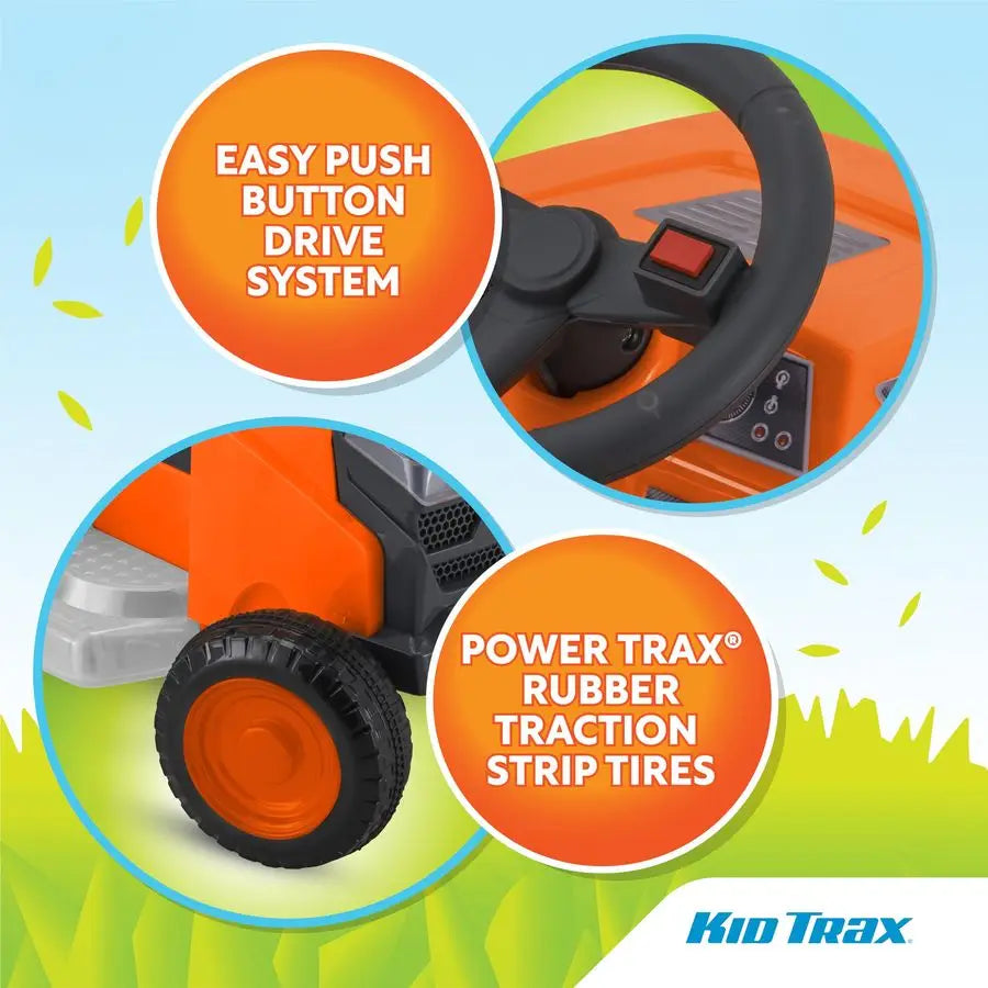 XMSJ Trax 6V Ride On Mower for Kids Toy VehiclePro