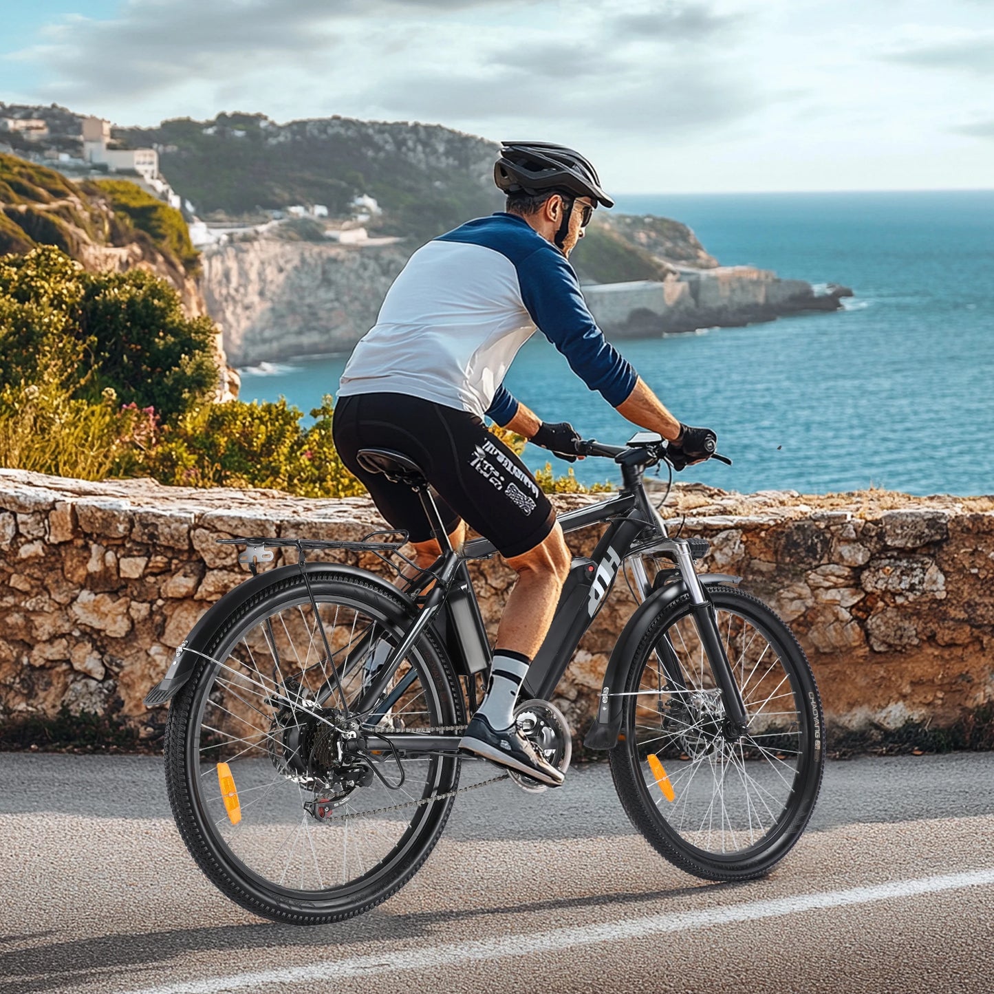 ZNH 1000W Electric Bike, 26 inch Electric Mountain Bike with 48V Battery,50Miles 20MPH Adult Ebike,UL 2849