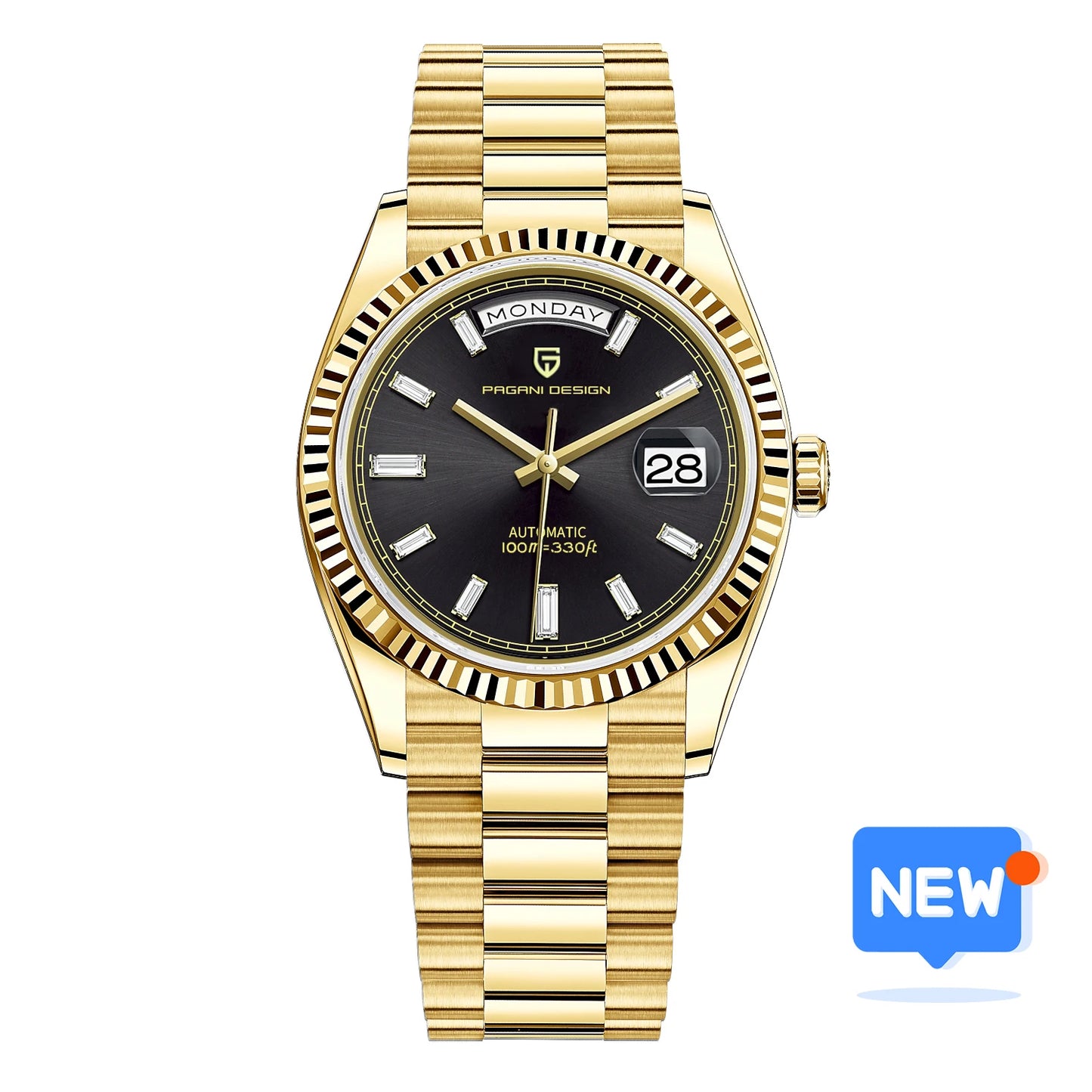 PAGANI DESIGN DD36 Men's Watches Fashion Automatic Watch For Men AR Sapphire Glass ST16 Mechanical Wristwatch Men 2025 New Watch