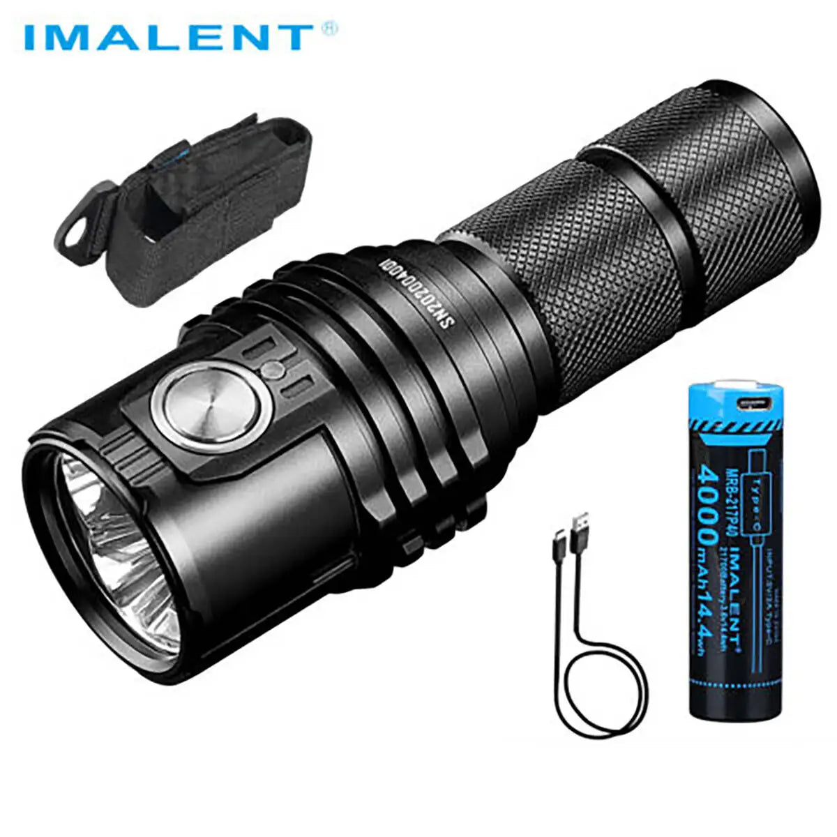 IMALENT MS03 EDC Flashlight 13000 Lumens Rechargeable Handheld Torch for Adventure Mountain Climbing Outdoor Exploration