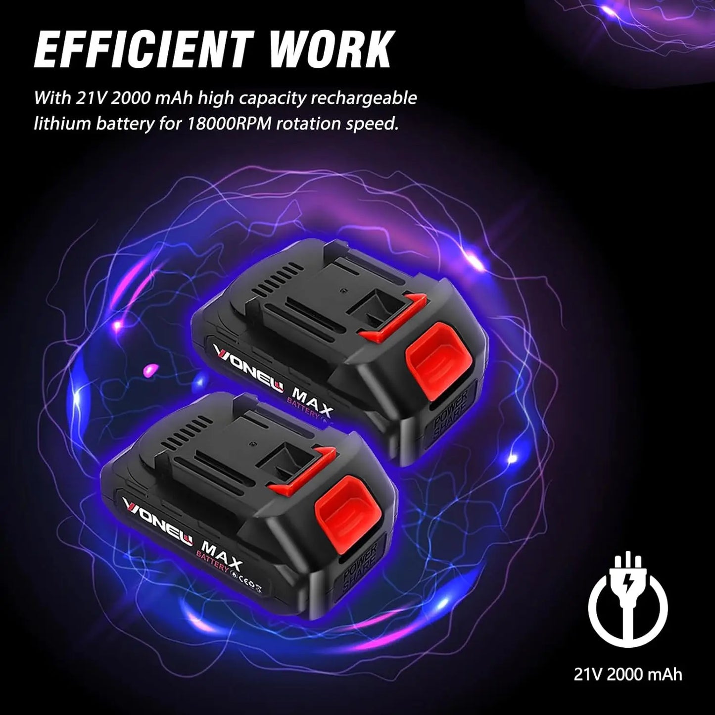 Cordless 21V Electric Weed Trimmer With Wheels 3 In 1