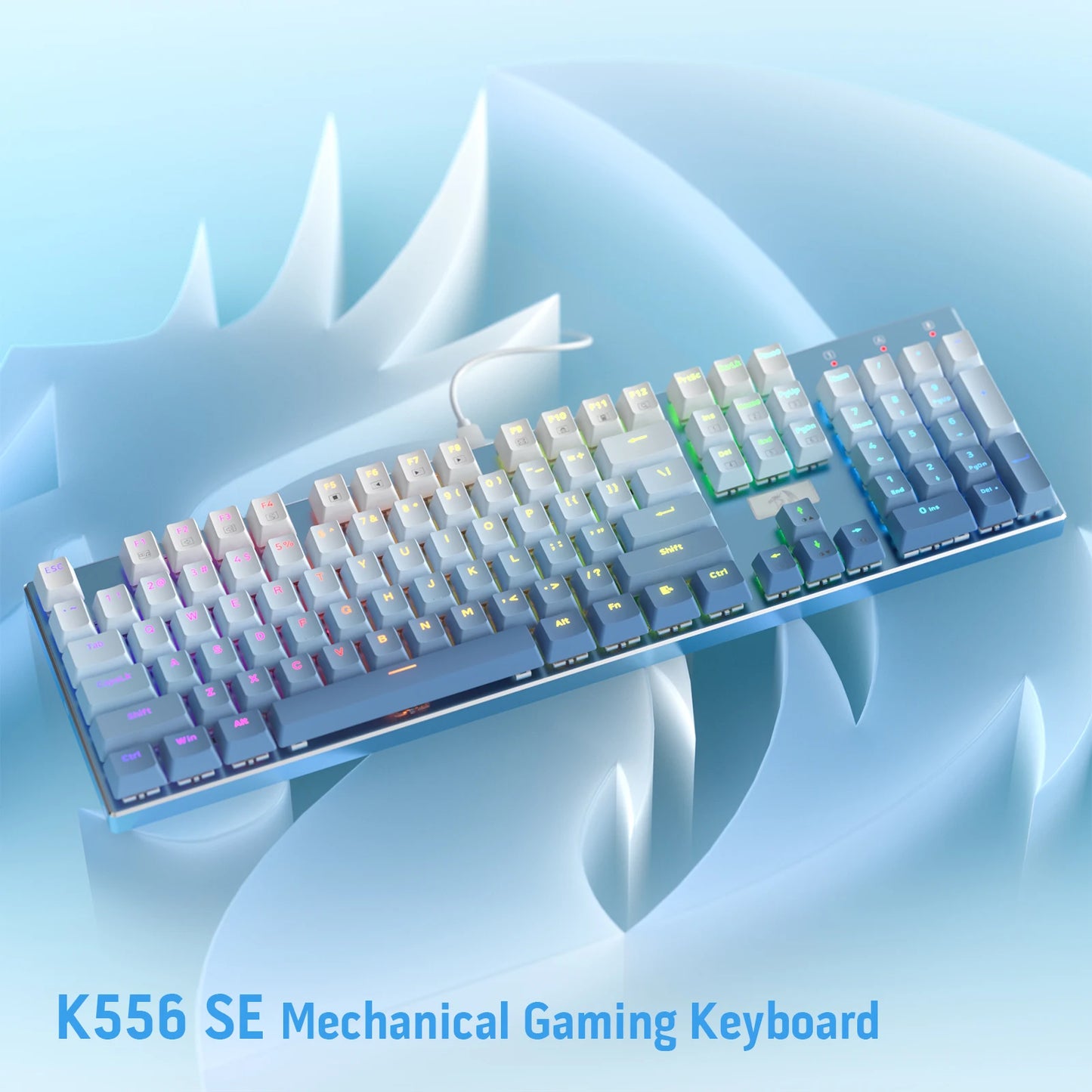 Redragon K556 SE RGB Backlit Mechanical Keyboard With Hot Swap