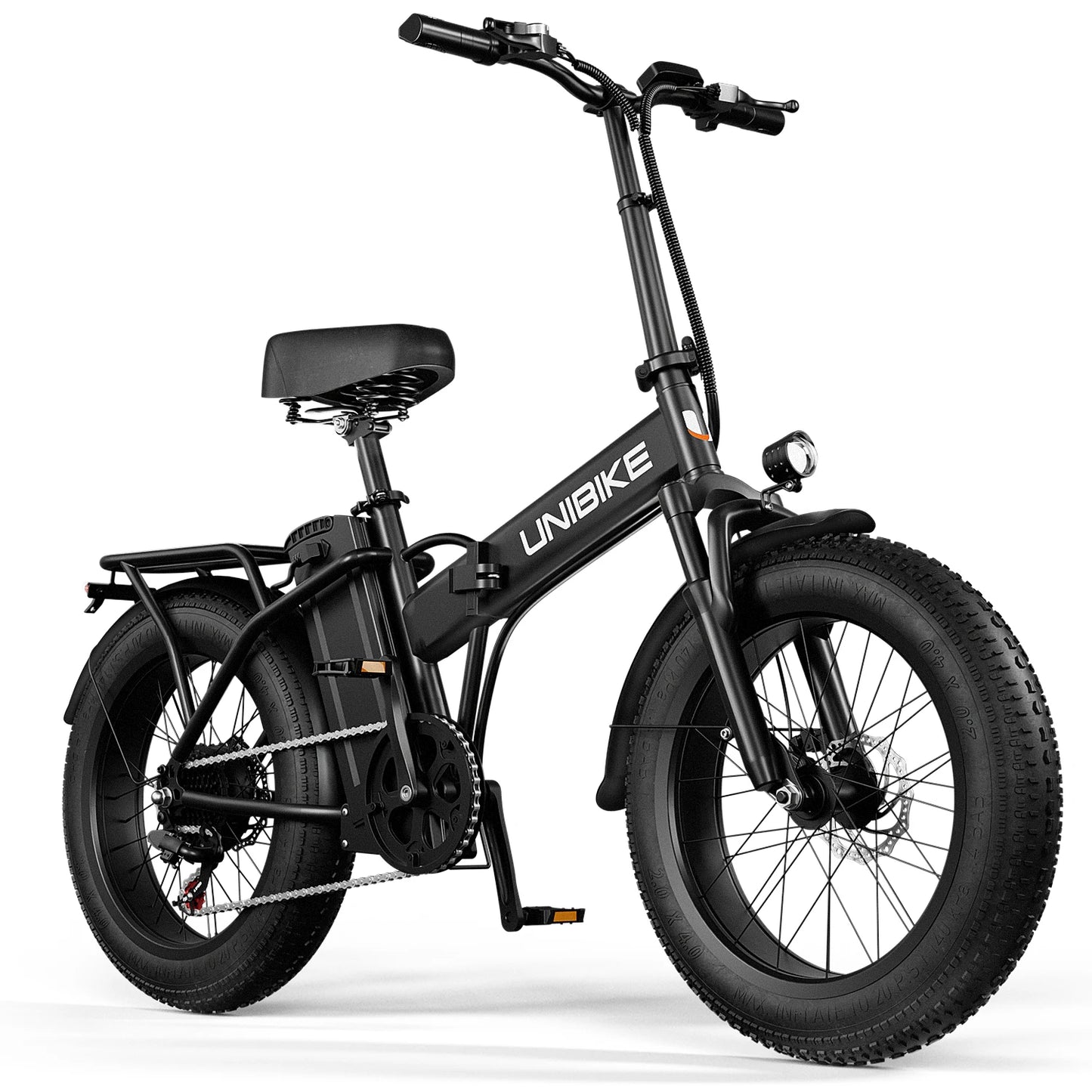 UNIBIKE F1 PRO E-Bike 748W Motor 48V15AH Removable Lithium Battery Dual Hydraulic Brake Electric Bike 20*4-Inch Fat Tire E-Bike