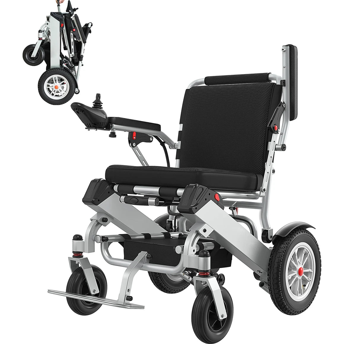 Electric Wheelchairs for Adults, Lightweight Electric Wheelchair Foldable, Folding Power Wheelchair, Handicap Motorized Mobility