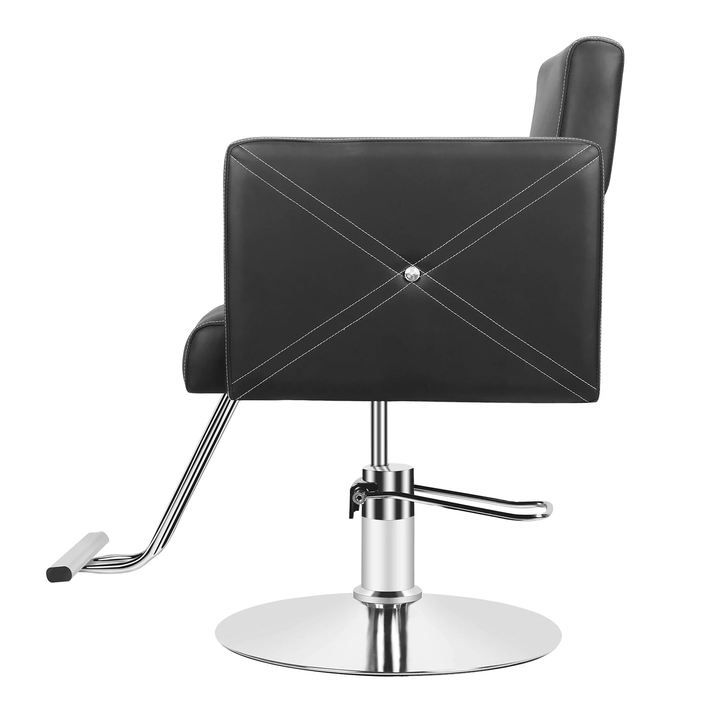 Max Load Weight 330 Lbs Hair Salon Chair Stylist Chair with Heavy Duty Hydraulic Pump, 360 Degrees Rolling Chair