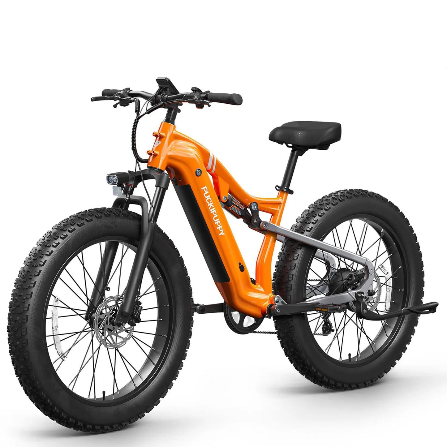 PUCKIPUPPY Labrador pro Electric Bike 1350W Peak 48V 20AH Battery Ebike 26" Fat Tire Electric Mountain Bike 2-Year Warranty