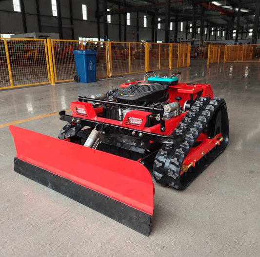 Customized High Quality All Terrain Ai Remote Lawn Mower With Engine 550mm Remote Control Agricultural Riding Lawn Tractor