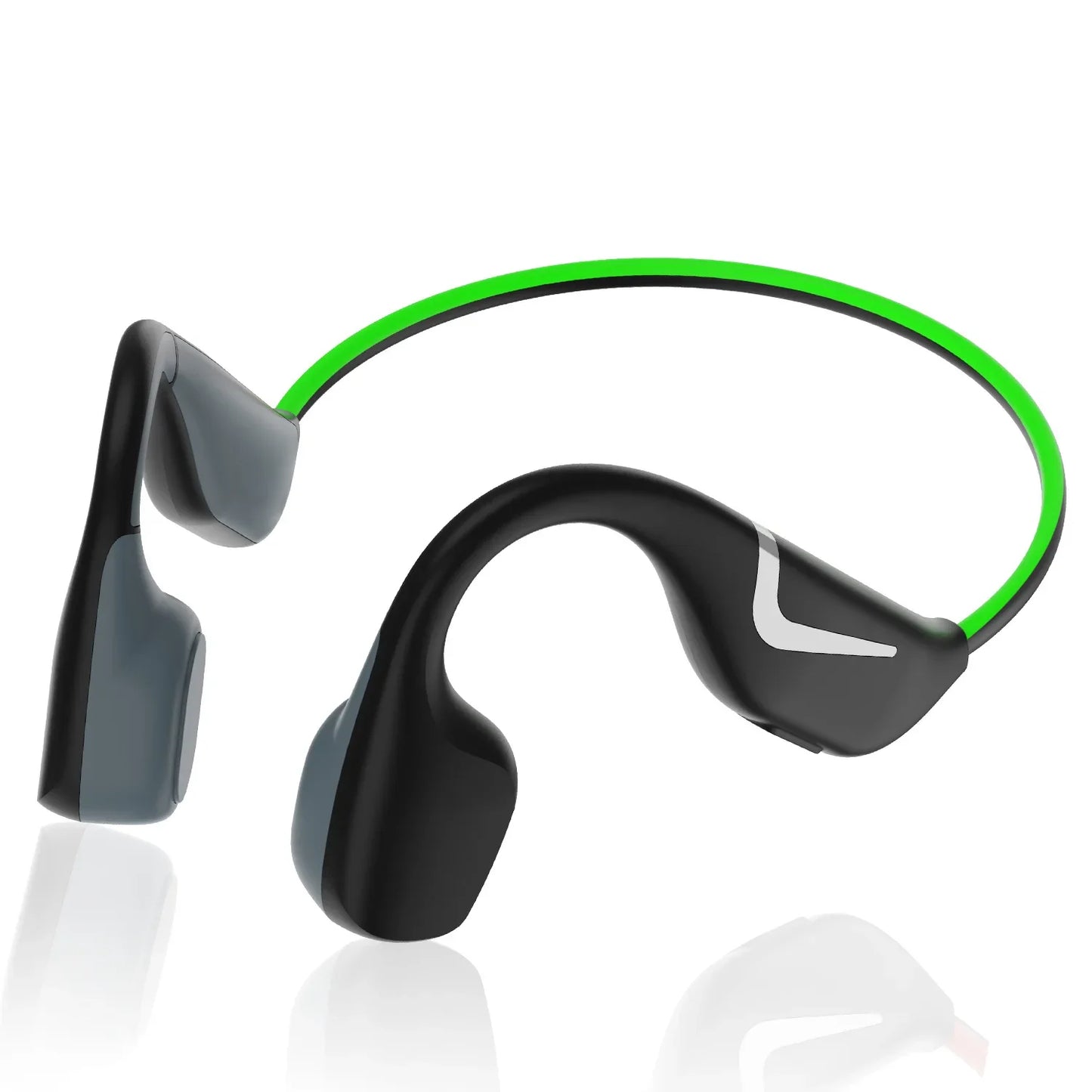 Dv68 Pro Open headphones with microphone for bone conduction waterproof headphones with running light strip for riding hiking