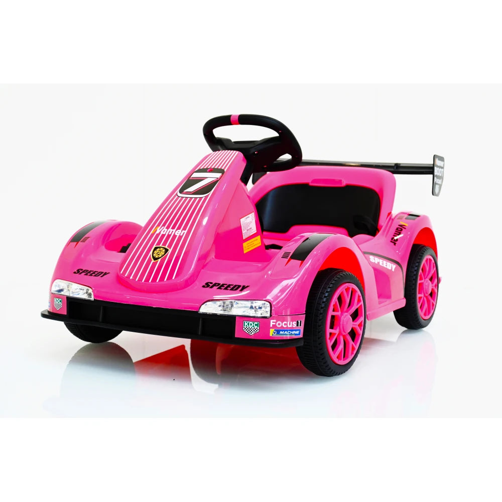 Kids' go-kart,ride on car, kids electric car, riding toys for kids with remote control Amazing gift for 3~6 years boys/ girls