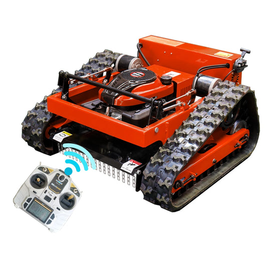 Gasoline Lawn Mower With Remote Control For Gardens