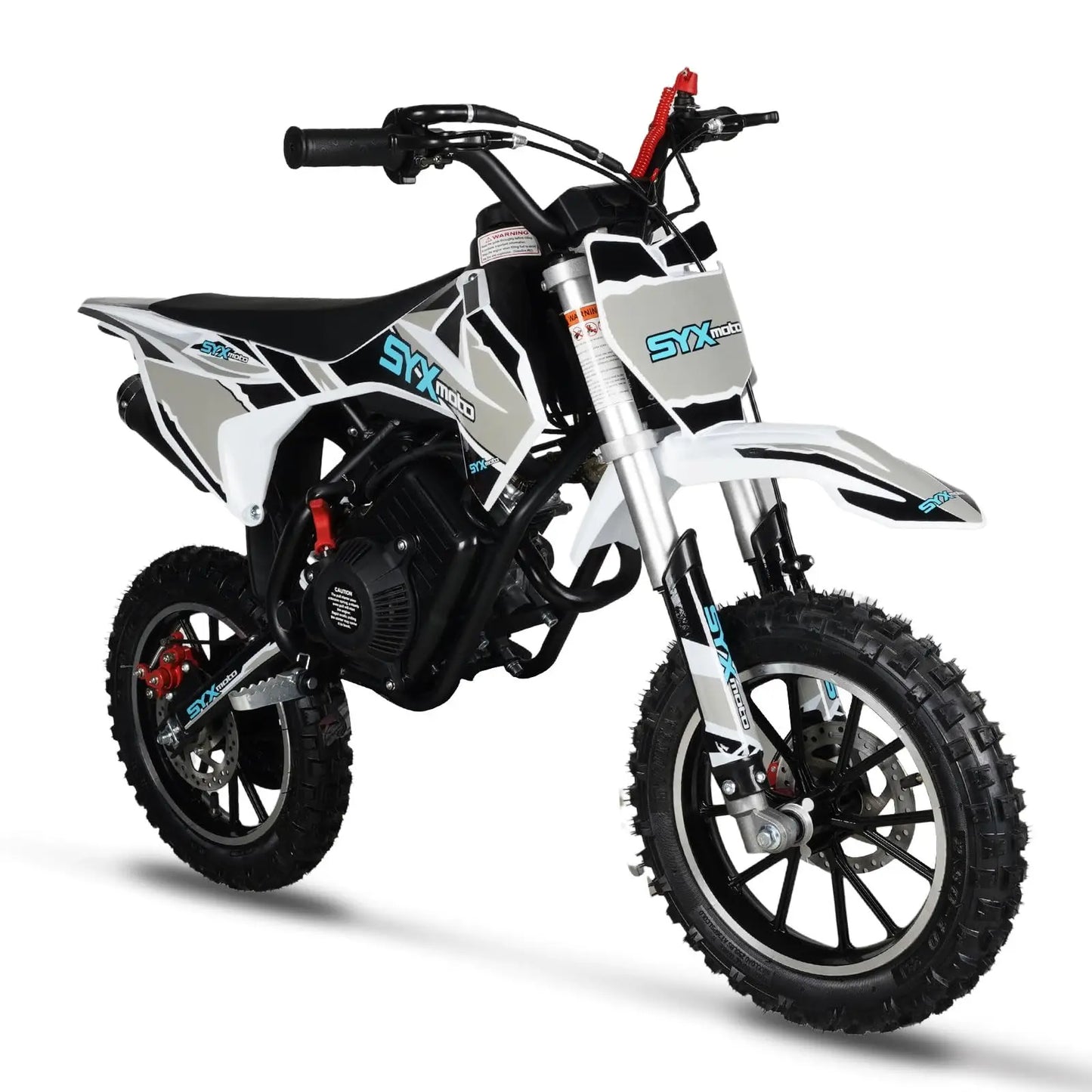 SYX MOTO 56cc Dirt Bike for Kids 4-Stroke Gas Powered Mini Pit Bike Off Road Motorcycle Gift for Children Motorcycle Dirt Bike