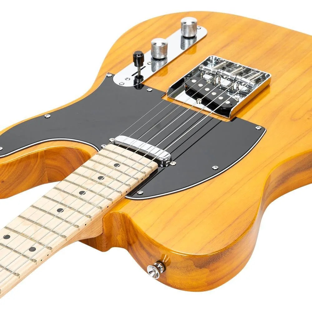 GTL Maple Fingerboard 39" Electric Guitar Gigbag Right Handed Yellow