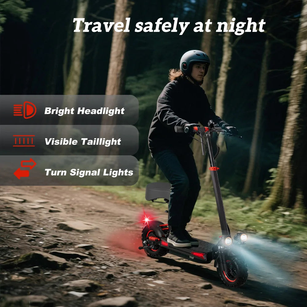 FREEBOY J11PLUS/J11MAX/J01 1200/800W Off-road Electric Scooter with Seat, 1-year Quality Guarantee Foldable Commuting E-scooter