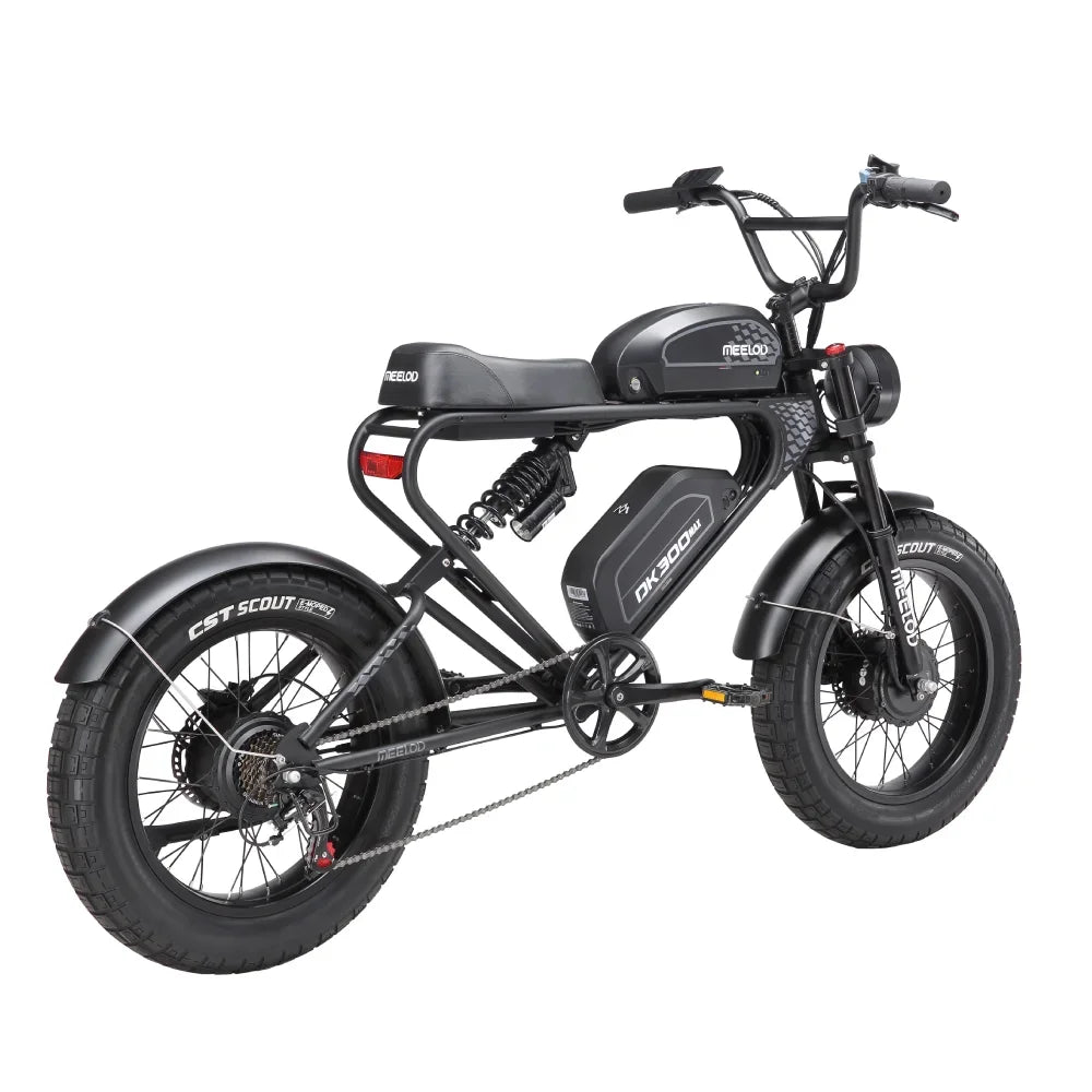 MEELOD DK300 MAX adult E-bike 1200W*2 48V 30Ah battery commute Electric Bike,20-inch Fat Tire E-Mountain bike