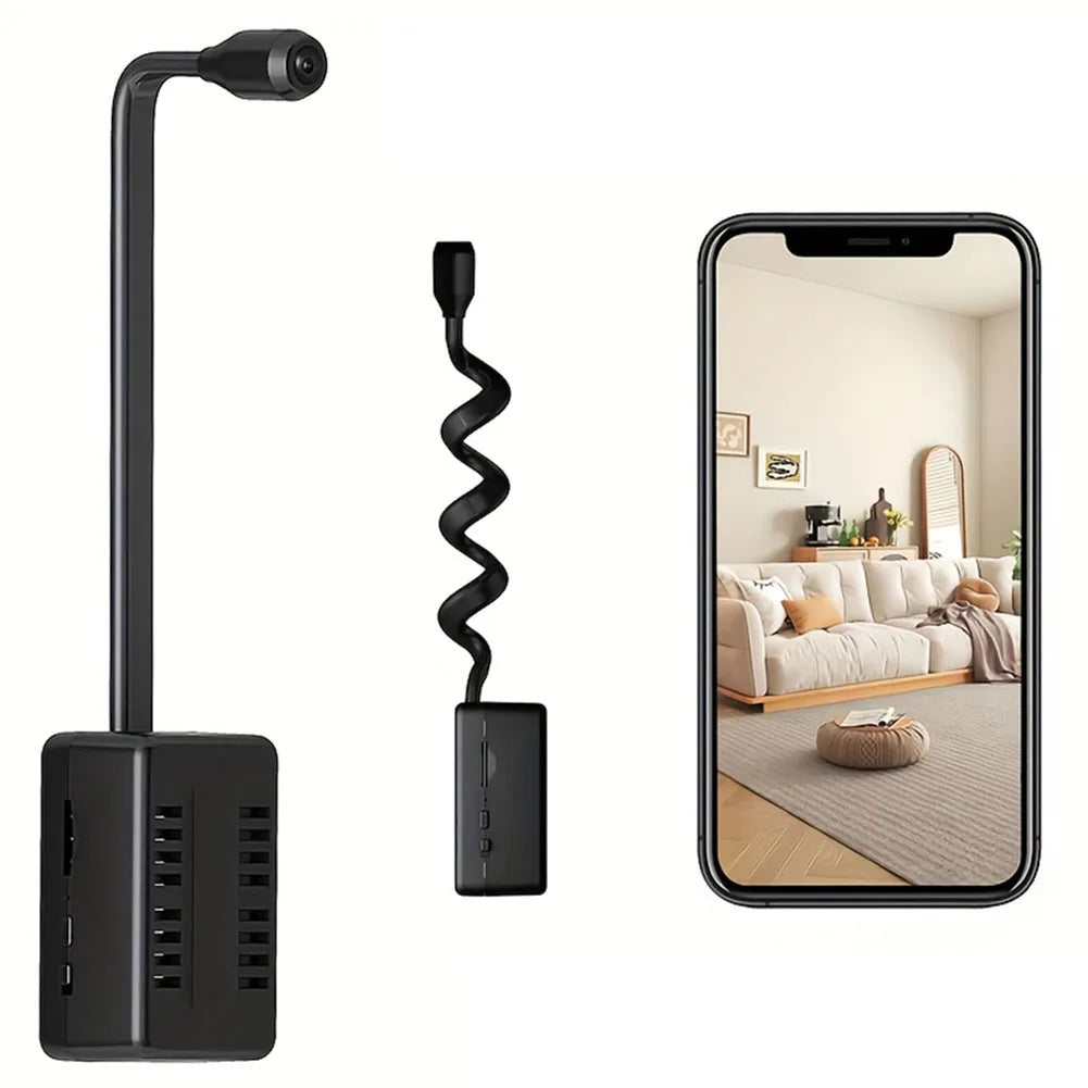 Mini WiFi Camera with Motion Detection Wireless Nanny Cam Surveillance Camera for Baby & Pet Monitor