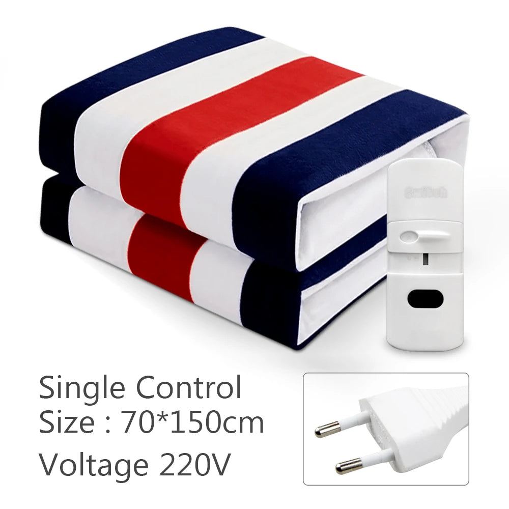 110/220V Electric Blanket Thicker Heaters Electrica Smart Control Heated Blanket Winter Carpet Mat for Home Bedroom Use